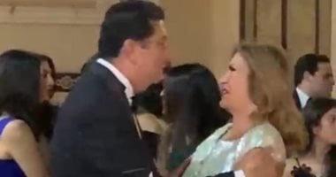 يسرا وإلهام شاهين ولبلبة وهالة سرحان يحضرن حفل زفاف نجل هانى رمزى.. صور يسرا وإلهام شاهين ولبلبة وهالة سرحان يحضرن حفل زفاف نجل هانى رمزى.. صور