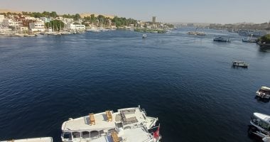 مشاهد لمقياس النيل من جزيرة أسوان لكشف منسوب النهر.. فيديو مشاهد لمقياس النيل من جزيرة أسوان لكشف منسوب النهر.. فيديو