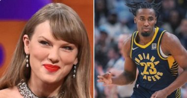 شائعة تربط تايلور سويفت بنجم كرة السلة آرون نيسميث تثير فضول جمهورها
