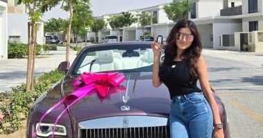 محمد سامى يهدى زوجته مى عمر سيارة فارهة فى عيد ميلادها.. صور محمد سامى يهدى زوجته مى عمر سيارة فارهة فى عيد ميلادها.. صور