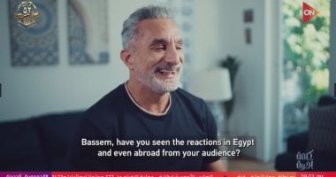 باسم يوسف يشبّه لقاءه مع بيرس مورجان بضربة جزاء فى نهائى كأس العالم