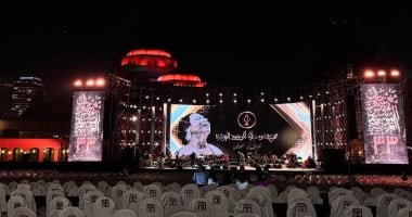 التجهيزات النهائية لمسرح النافورة لانطلاق فعاليات مهرجان الموسيقى العربية الـ33