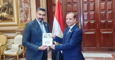 ياسر جلال يتسلّم كارنيه عضوية الشيوخ: سنعمل على نهضة مصر.. صور ياسر جلال يتسلّم كارنيه عضوية الشيوخ: سنعمل على نهضة مصر.. صور