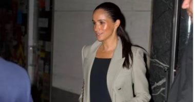 ميجان ماركل تخطف الأنظار بإطلالتين أنيقتين وأزيائها تنفد من المتاجر.. صور