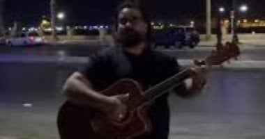 على رؤوف صاحب أغنية بشحت بالجيتار يتعرض لحادث مرورى بالسويس