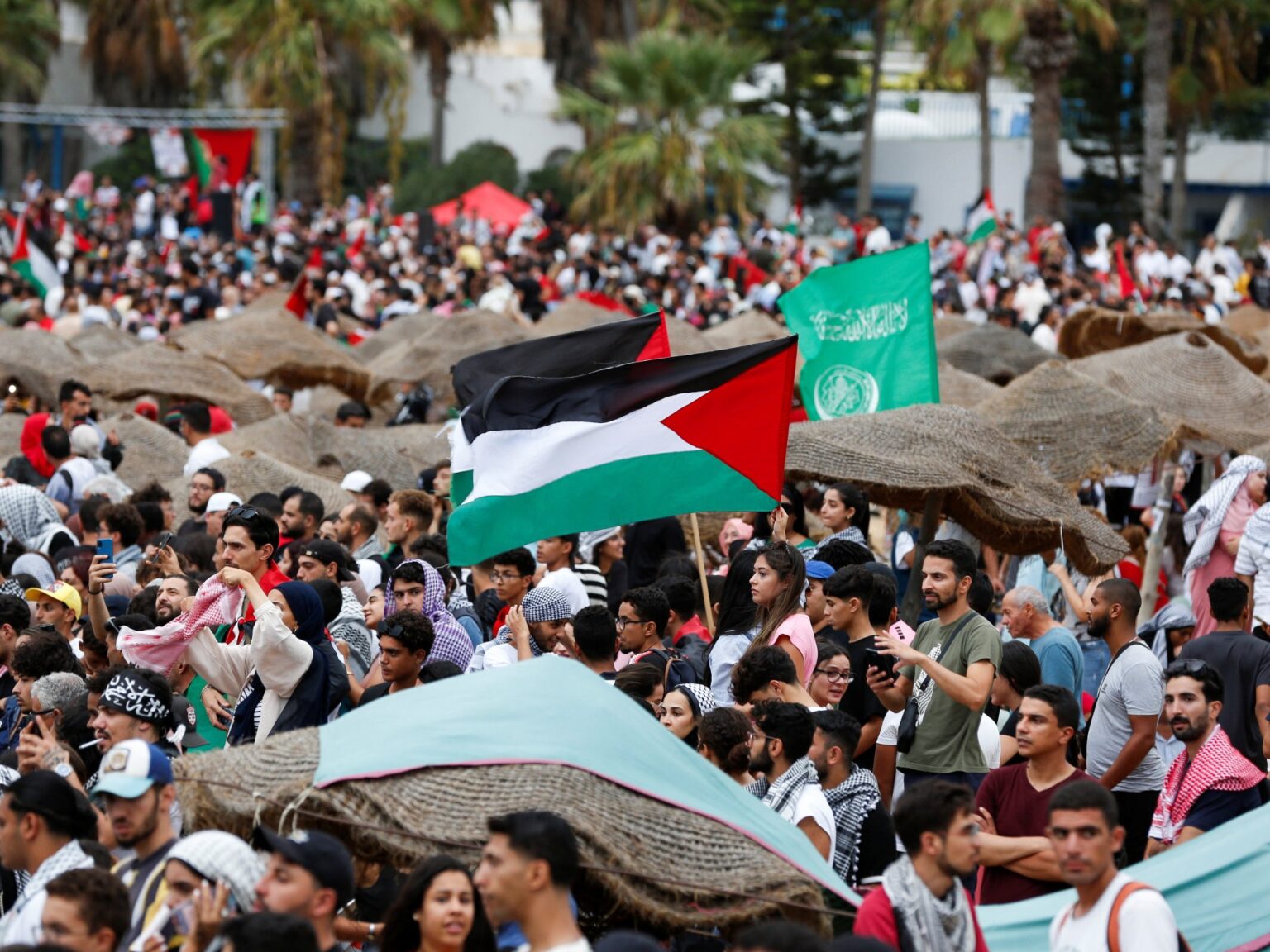 تظاهرات داعمة لأسطول الصمود تزامنا مع اقترابه من سواحل غزة | أخبار تظاهرات داعمة لأسطول الصمود تزامنا مع اقترابه من سواحل غزة | أخبار