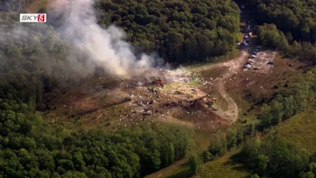 مصنع الذخيرة، التابع لشركة أكيوريت إنرجيتيك سيستمز، دُمر بالكامل، عقب الانفجار