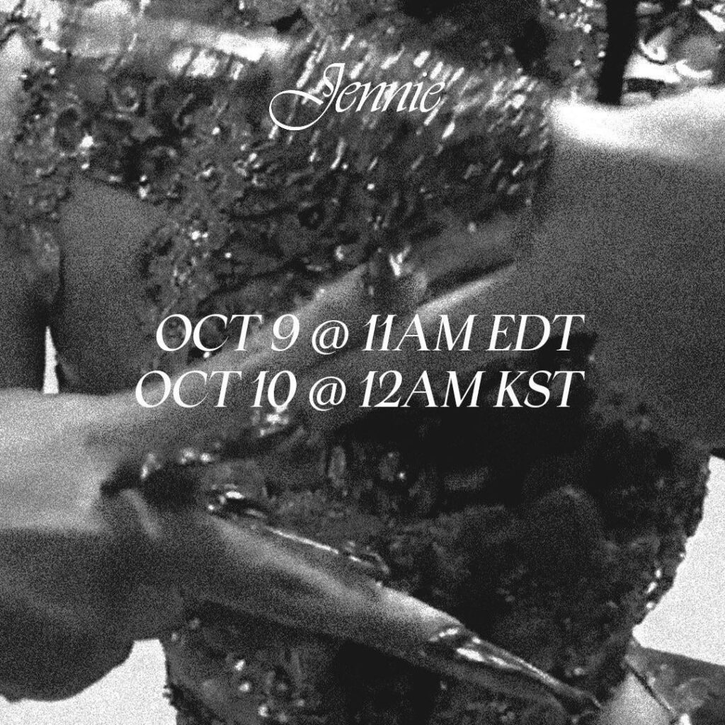 251009 جيني - زين (خلف الكواليس) | قادم في 9 أكتوبر في تمام الساعة 11 صباحًا بتوقيت شرق الولايات المتحدة / 10 أكتوبر في تمام الساعة 12 صباحًا بتوقيت كوريا الجنوبية