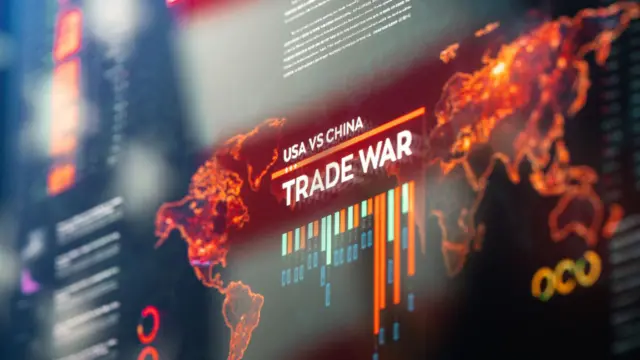 الحرب التجارية بين الصين والولايات المتحدة الأمريكية