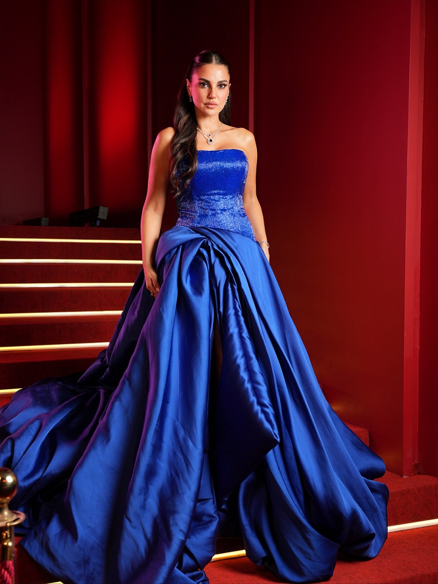 درّة زروق على السجّادة الحمراء (إنستغرام)