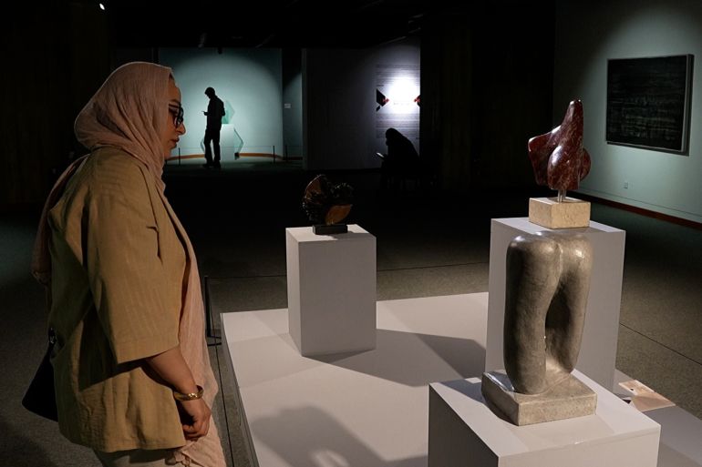 معرض برواية النساء في متحف الفن المعاصر في طهران