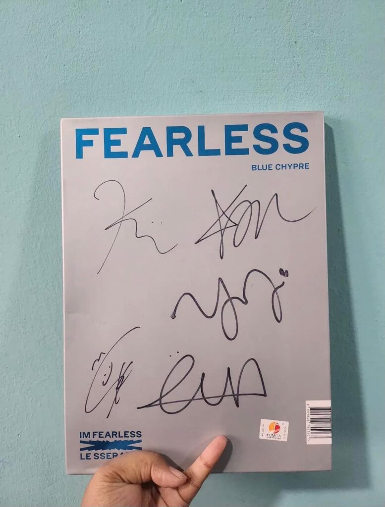 سؤال حول الألبوم الموقع FEARLESS