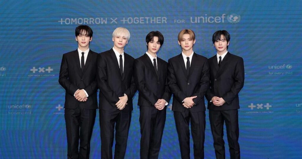 TXT (غدًا X معًا) للشراكة مع اليونيسف للمساهمة بمبلغ 1.4 مليون دولار على مدار عامين لصندوق الصحة العقلية العالمية التابعة لـ UNICEF TXT (غدًا X معًا) للشراكة مع اليونيسف للمساهمة بمبلغ 1.4 مليون دولار على مدار عامين لصندوق الصحة العقلية العالمية التابعة لـ UNICEF