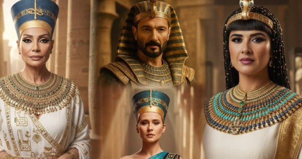 نجوم مصر 'فراعنة' في المتحف المصري