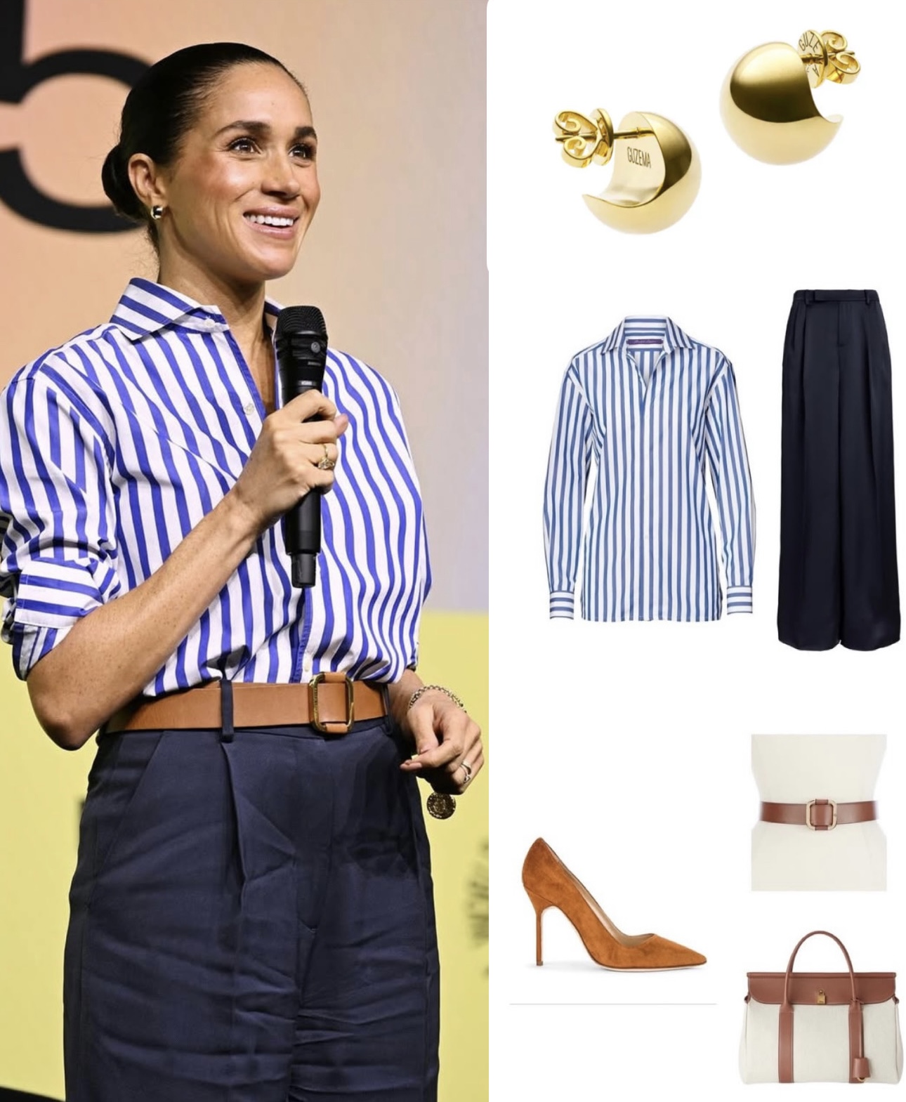 تفاصيل إطلالة ميغان ماركل (إنستغرام)