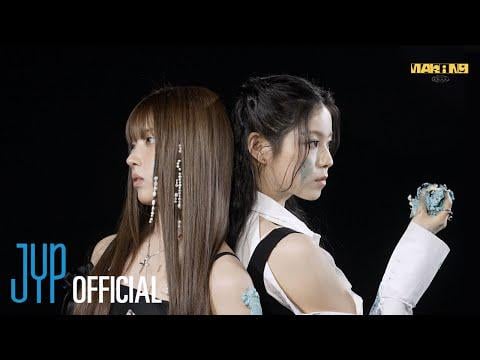 Nmixx - Blue Valentine Core: "Spinnin 'On It" (فيديو خلف) @ Make Mixx (251004) [ENG SUB]