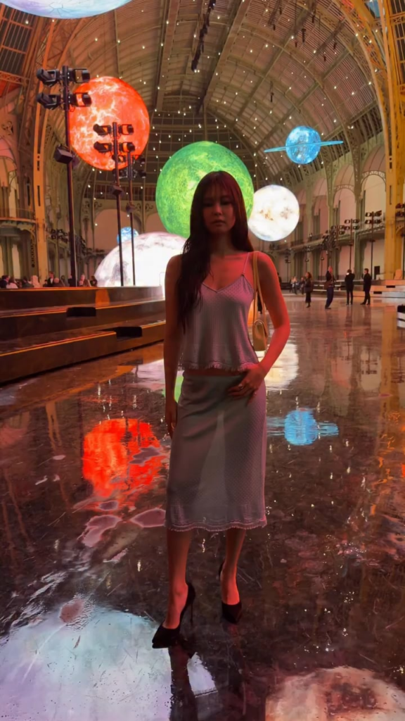 251006 Jennie for Vogue France في Shanel Spring Summer 2026 Show