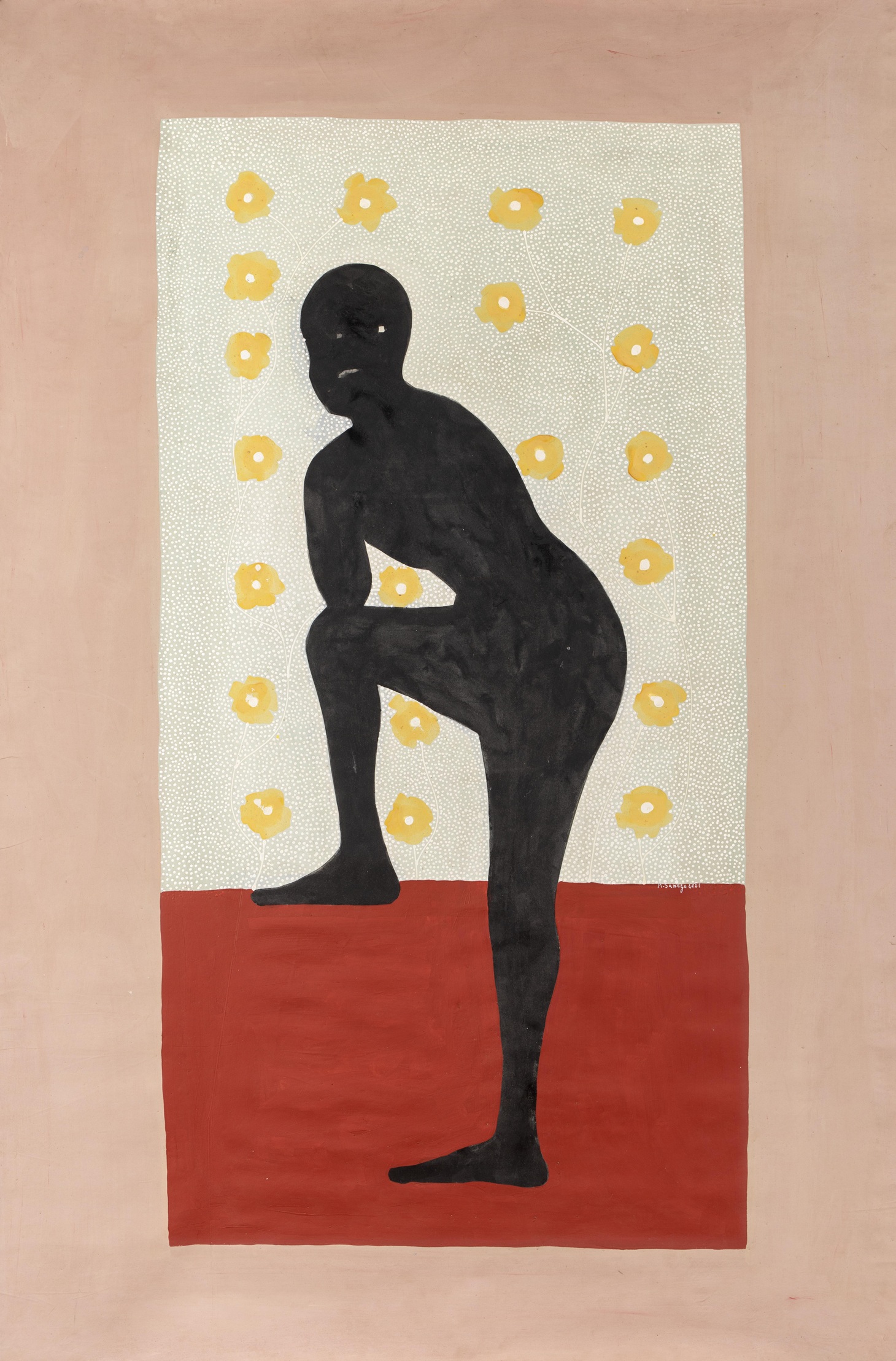 من أعمال الفنان أمادو ساناغو من مالي.