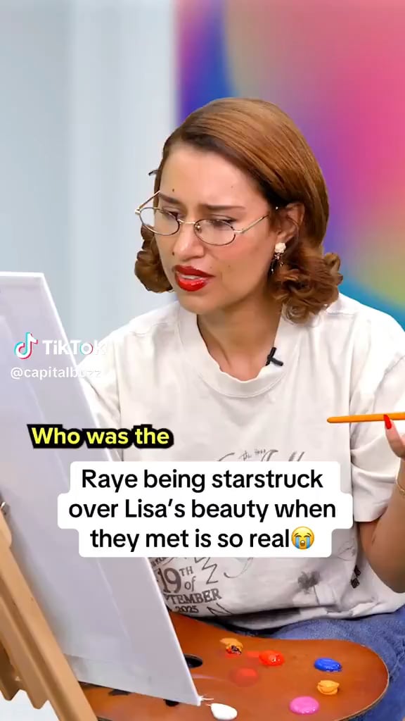 251001 تكشف راي أنها كانت ستارستوك على ليزا وجمالها عندما التقيا شخصيًا لأول مرة!