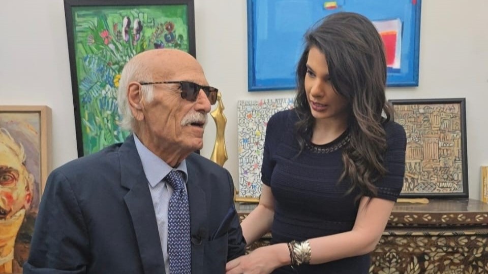 طلال حيدر وميشيل تويني.