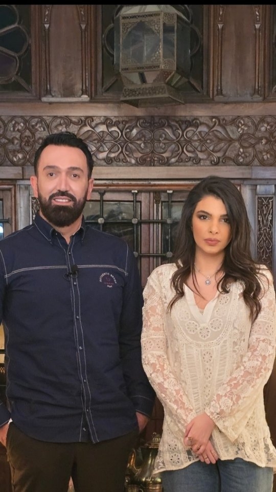 ميشيل تويني وضيفها طارق سويد.