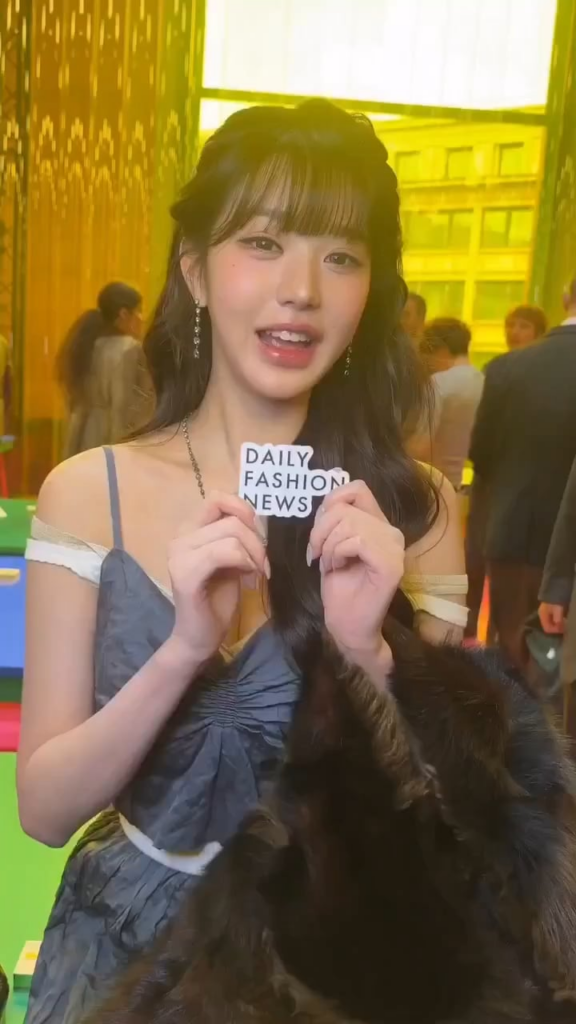 251006 Fashion News Instagram Update with Wonyoung (2) - Miu Miu SS26 @ Paris Week