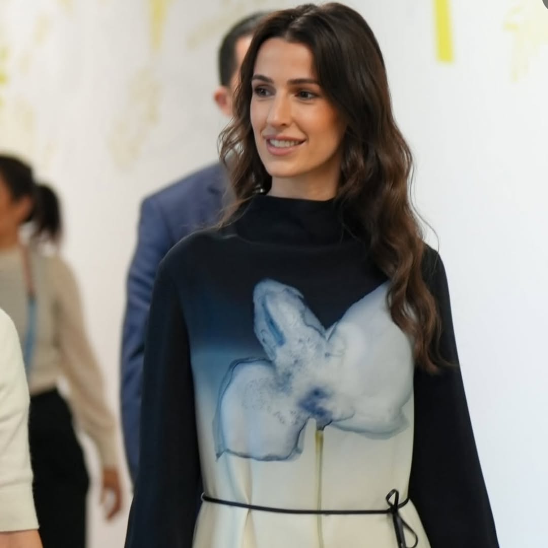 مكياج الاميرة رجوة الحسين في لندن (انستغرام)