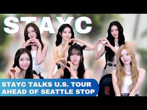 Stayc يستعد لافتتاح سياتل مع جولة "ترقب" أمريكا الشمالية @ Fox 13 Seattle (251001) [ENG SUB]