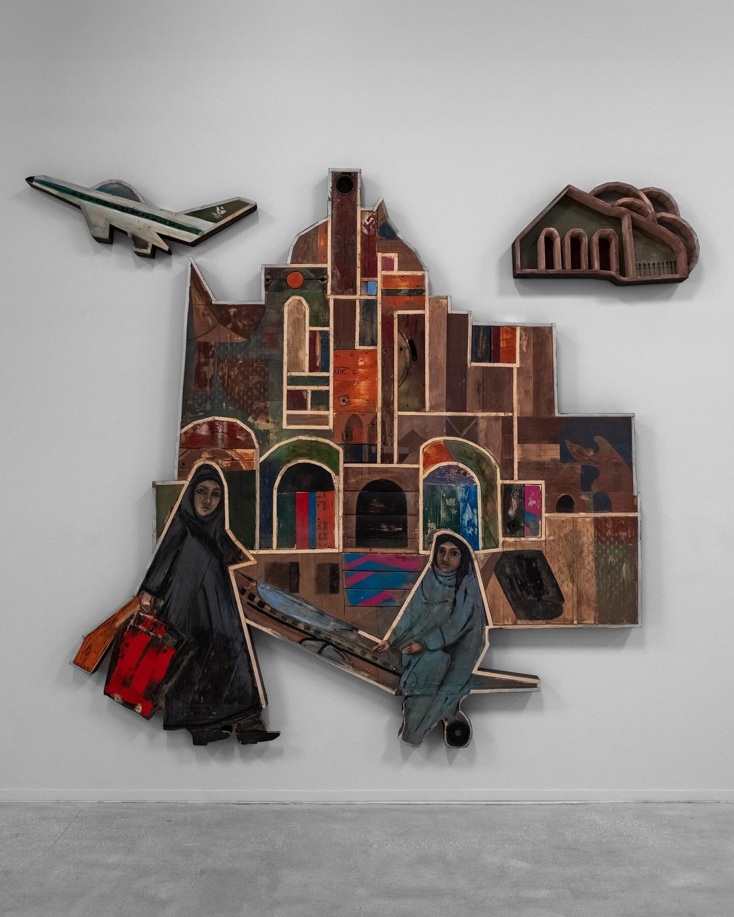 مجموعة ليلة وألف ليلة من أعمال راشد الشعشعي (إنستغرام).