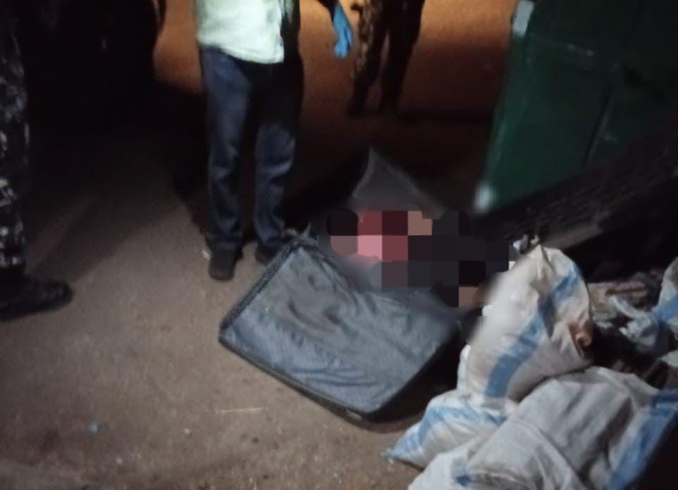 الحقيبة التي وجدت في سن الفيل.