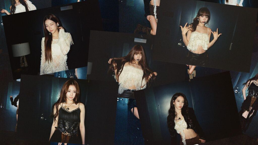 251007 Le Sserafim - أساسيات جولة Talk Le Sserafim ، وحوادث الكواليس ، وأخذ انتقادات في خطواتهم @ Teen Vogue