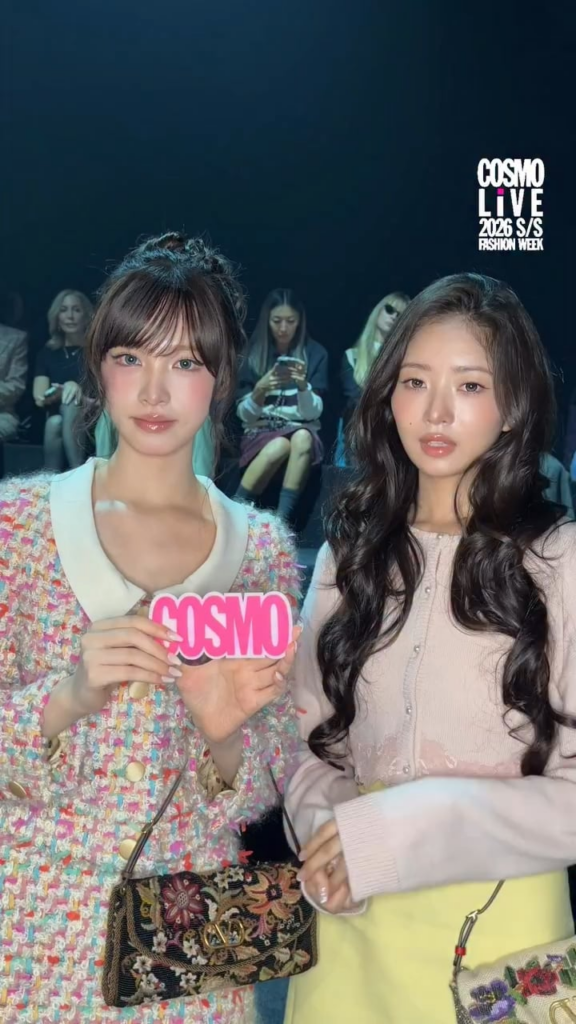 251005 Cosmopolitan Korea Instagram Update مع Rei & Liz