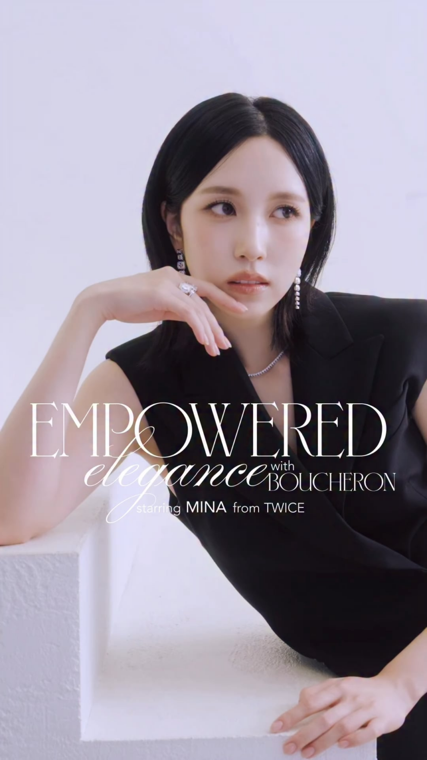251028 25ansjp تحديث الانستقرام -[برعاية]تعرض مينا عضوة TWICE الجمال الخالد لقطع مجوهرات بوشرون الشهيرة. شاهدوا الفيديو الكامل الذي يستكشف جاذبية المجوهرات مع MINA، إلى جانب الصور الحصرية، المتوفرة الآن على 25ans.jp. لا تفوتها.