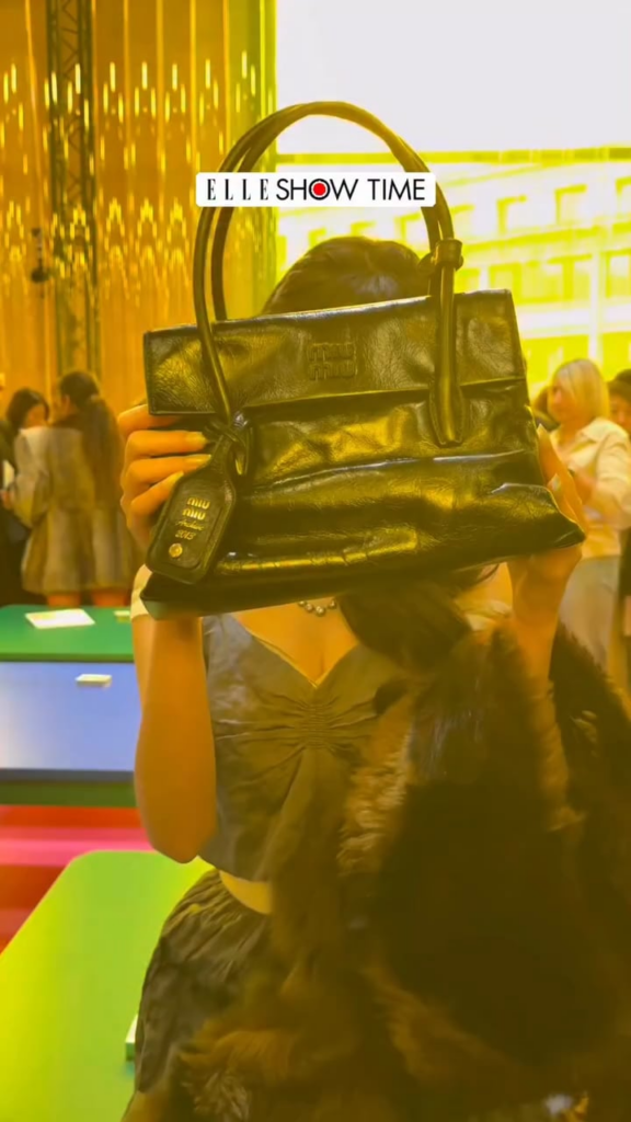 251006 تحديث Elle Korea Instagram مع Wonyoung - Miu Miu SS26 @ Paris Week