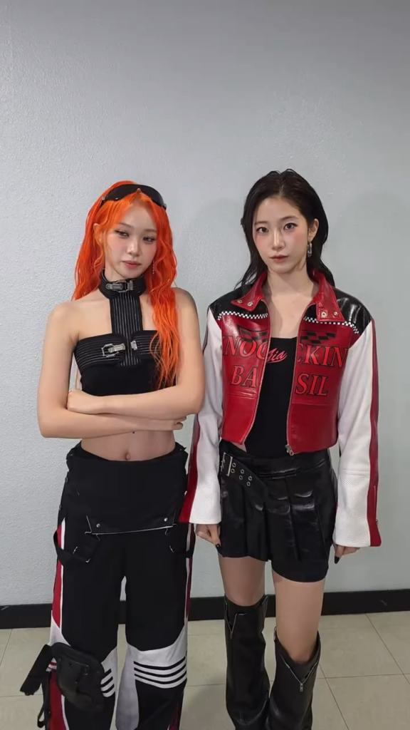 251028 تحديث LE SSERAFIM على التيك توك مع كيم تشايوون وكازوها - Opalite✨