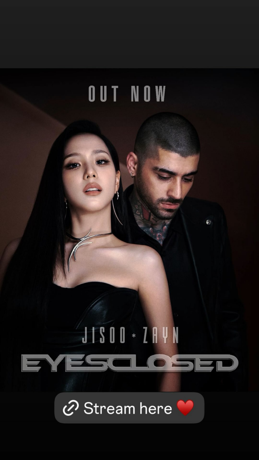 251010 تحديث قصة Jisoo IG مع زين