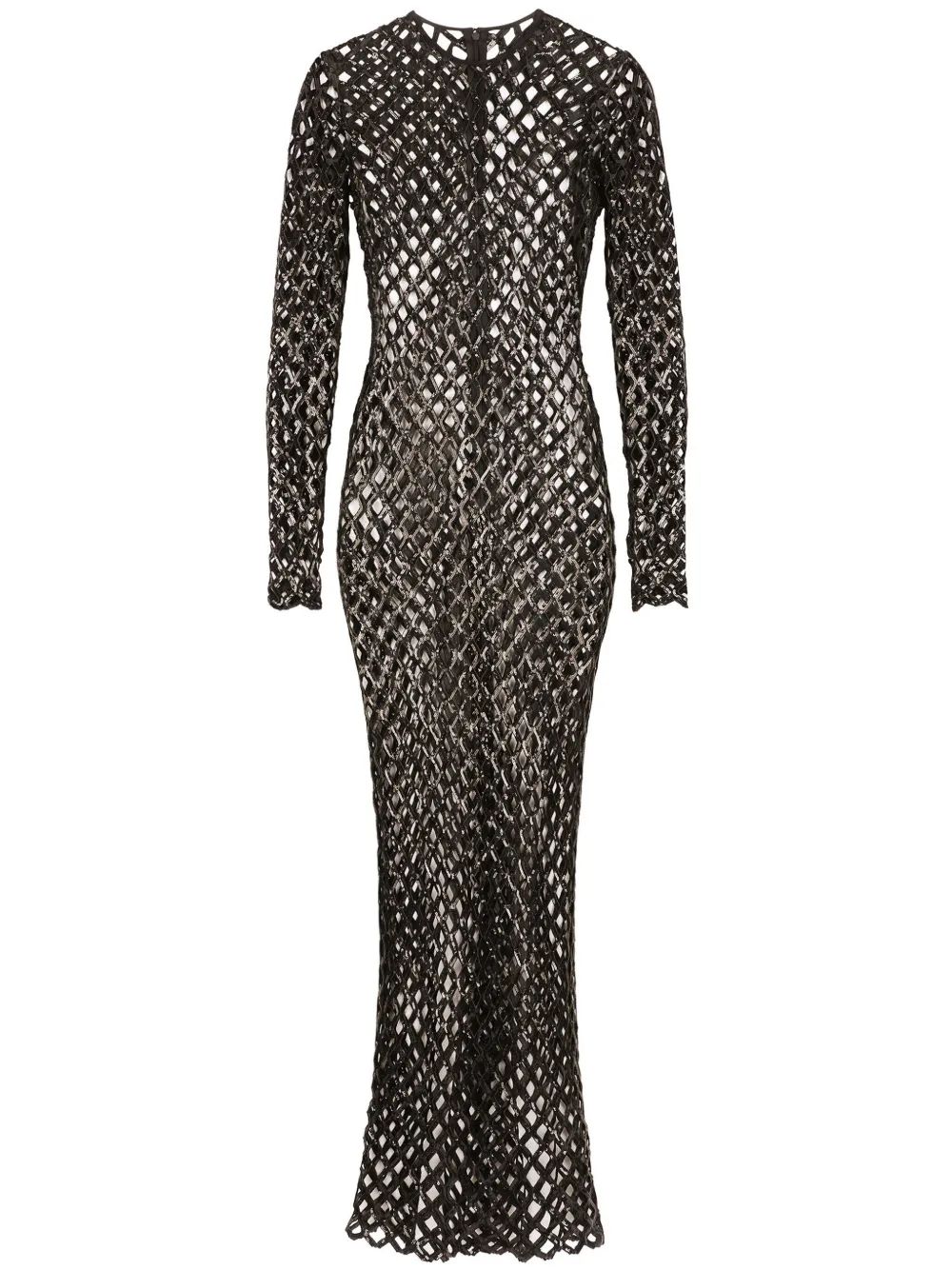 فستان دولتشي غابانا الشبكيّ (إنستغرام)