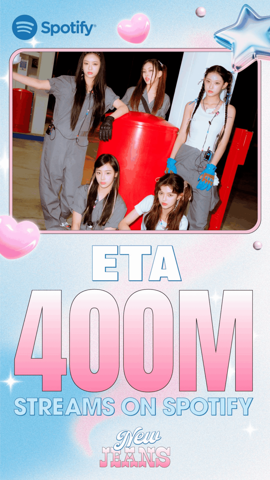 251006 ETA يتجاوز 400 مليون تيار ، أغنيتهم ​​السابعة للوصول إلى هذا المعلم