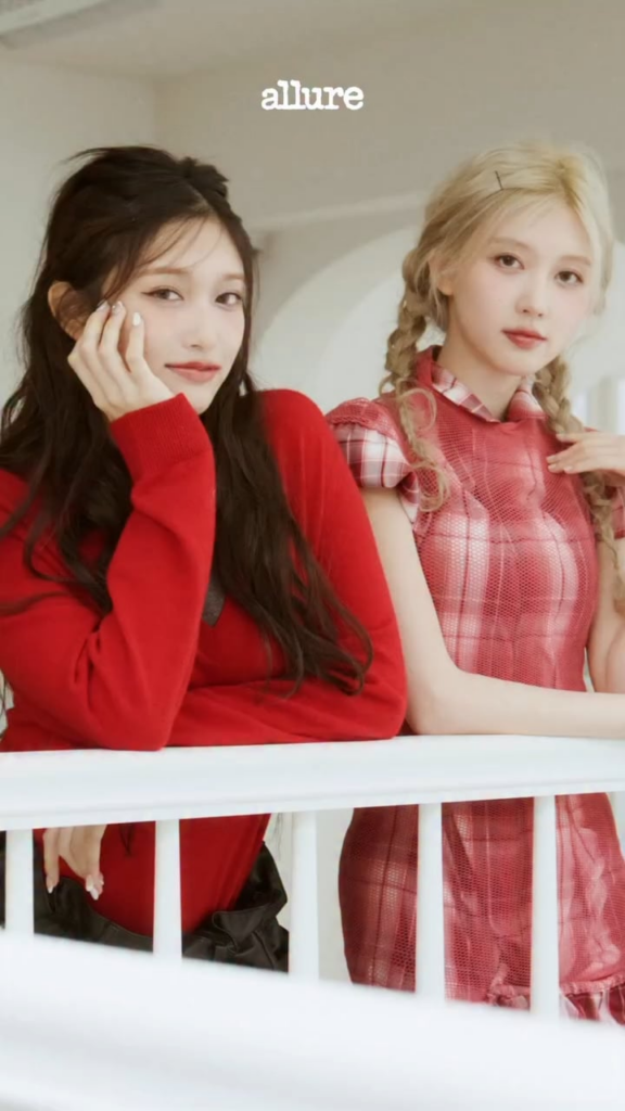 251030 Gaeul & Leeseo - Allure Korea x Crocs (إصدار أكتوبر 2025 للنسخة الرقمية من فيلم الموضة 2)