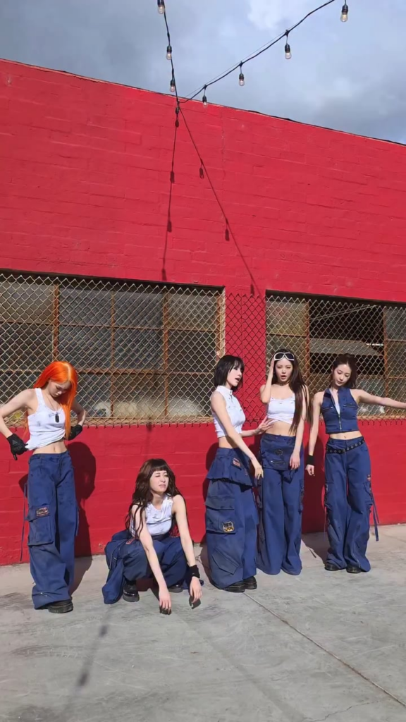 تحديث انستقرام 251028 LE SSERAFIM - 🤙 @ RED ​​WALL