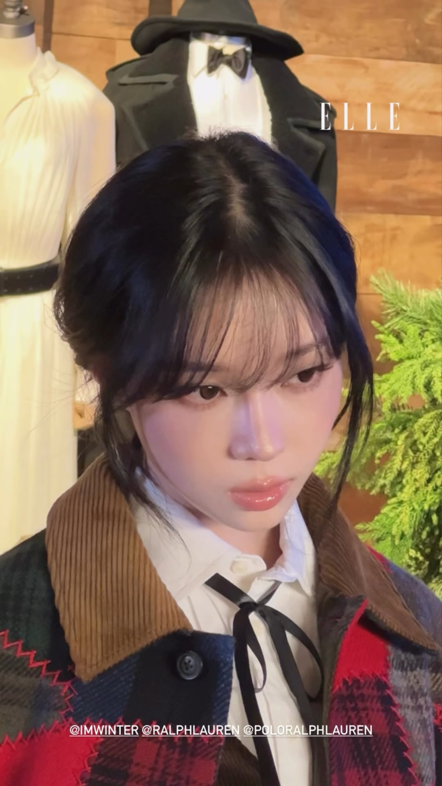 251031 تحديث قصة الانستقرام ELLE KOREA مع الشتاء
