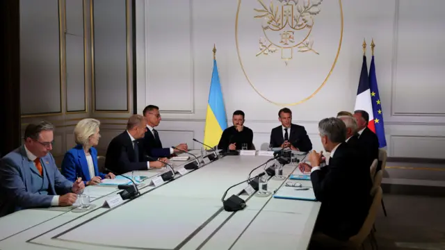 صورة من اجتماع "تحالف الراغبين" لدعم أوكرانيا في فرنسا (سبتمبر/أيلول 2025)