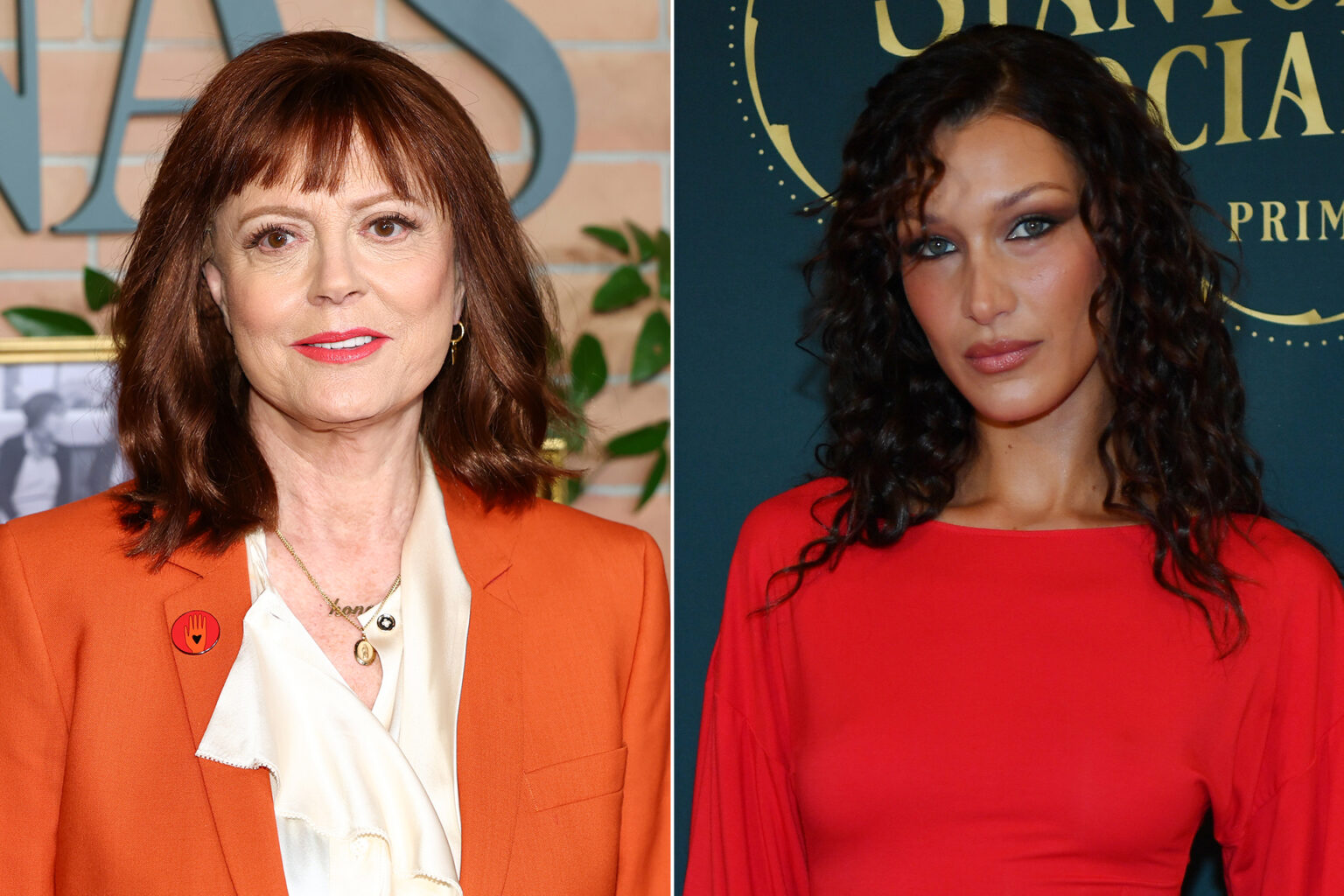 بيلا حديد وسوزان ساراندون تجددان دعمهما لفلسطين | فن