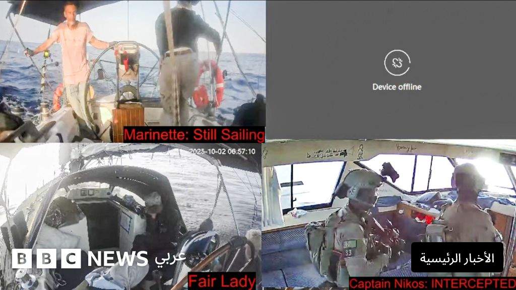 "مارينيت" آخر قارب لا يزال يبحر تجاه غزة من "أسطول الصمود العالمي"