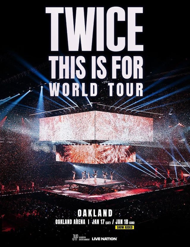 251010 تحديث تويتر - مرتين  جولة حول العالم في أوكلاند/لوس أنجلوس معلومات عرض إضافية