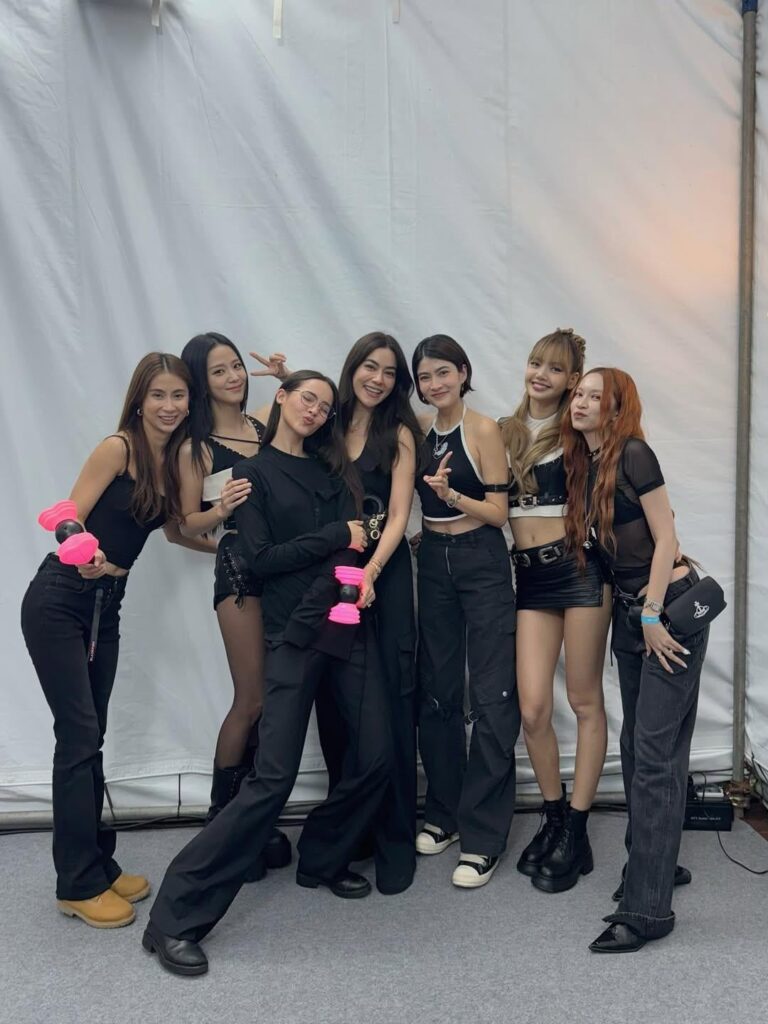 251027 تحديث kimmy_kimberley على IG مع جيسو، ليزا، مارجي بالنسياغا، أوراسايا سبيربوند وجينجيرا فانفيتشيان