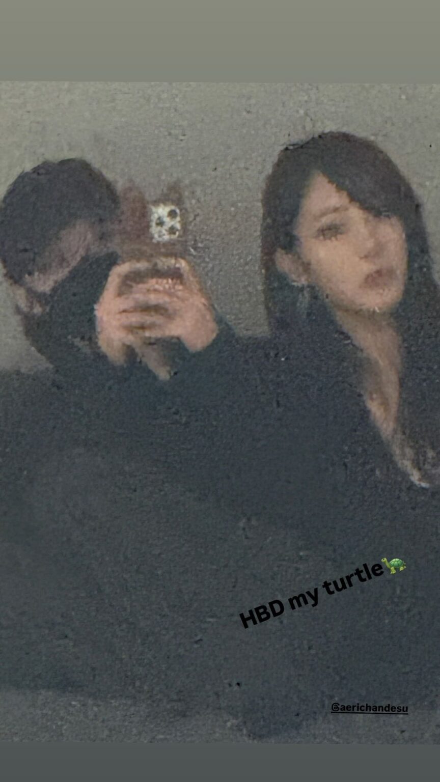 251030 تحديث قصة الشتاء على الانستقرام مع جيزيل