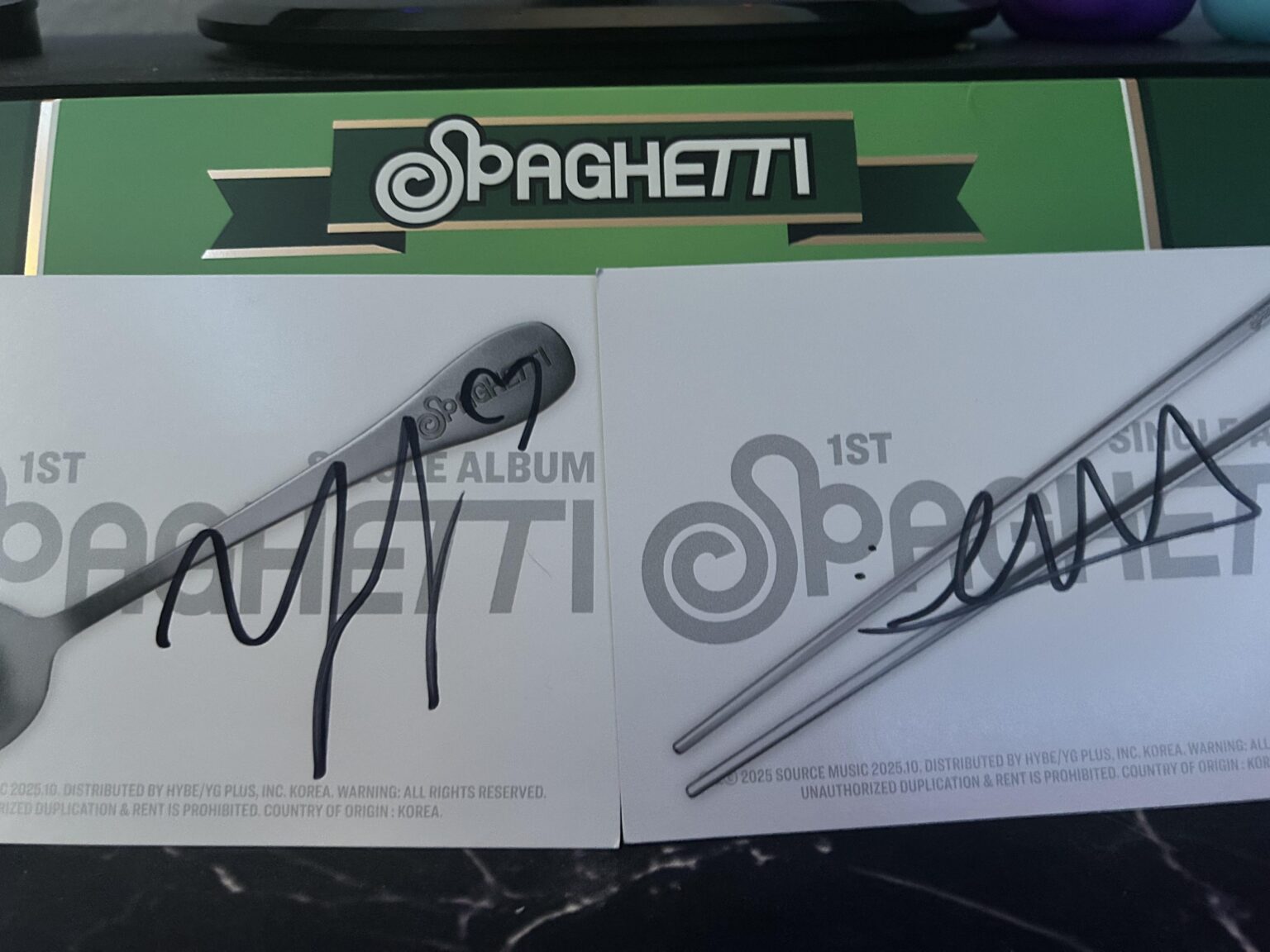 سؤال بخصوص التوقيعات