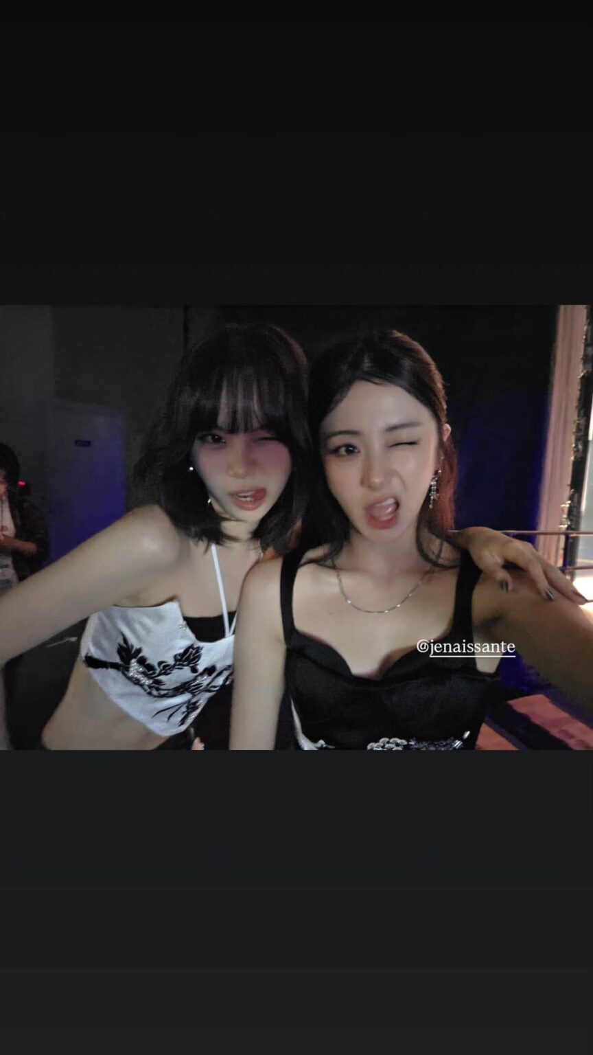 251002 KIM Chaewon Instagram Stories Update with Huh Yunjin & Kazuha