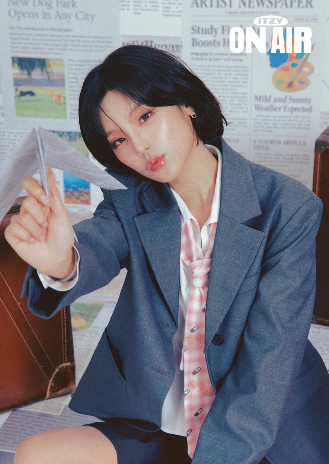Itzy - اجتماع المروحة الرابع: Itzy Midzy ، دعنا نطير! "On Air" في طوكيو (صورة د -5 دعابة - Yeji)